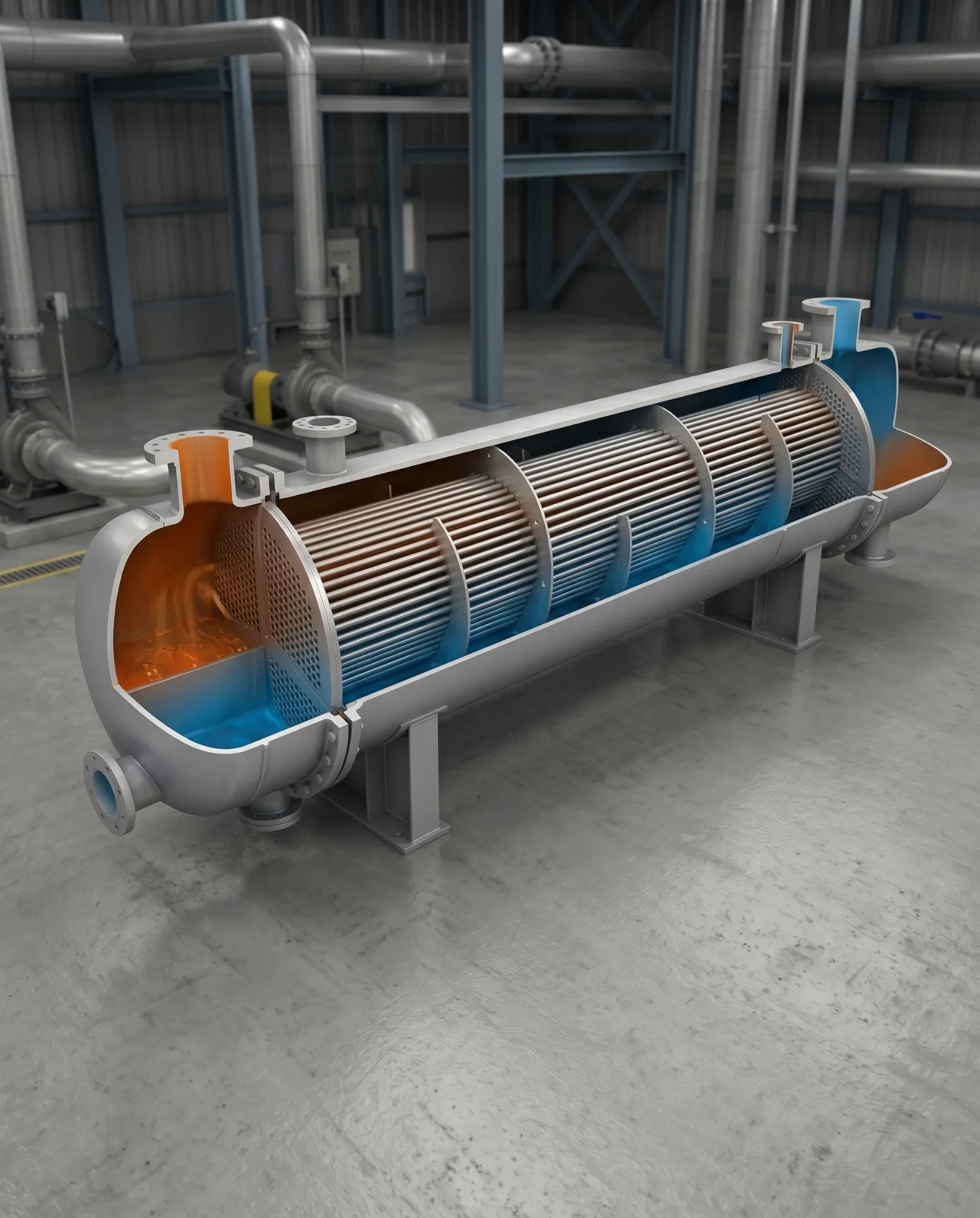 Shell Tube Type Heat Exchanger